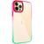 Чохол TPU+PC Fresh sip series для Apple iPhone 12 Pro / 12 (6.1") Салатовий / Рожевий 777-06735 фото