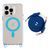 Чехол TPU+PC LanyardCase with MagSafe для iPhone 13 Pro Max Sky Blue 214-03141 фото