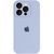 Силиконовый чехол с закрытой камерой для iPhone 16 Pro Max Lilac 666-01314 фото