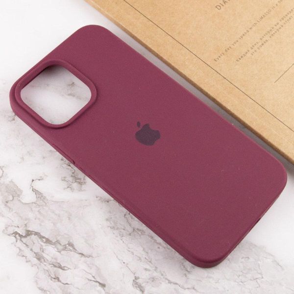 Силиконовый чехол для iPhone 14 Pro Plum 666-00848 фото