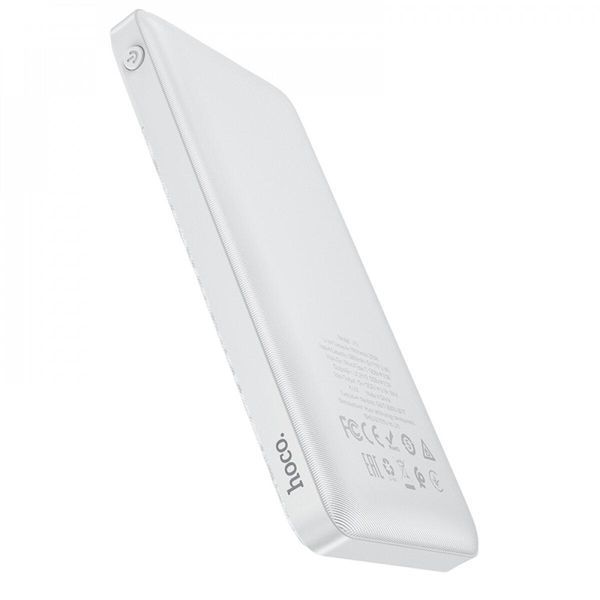 Внешний аккумулятор HOCO J72 Easy travel power bank(10000mAh) White 656-01172 фото