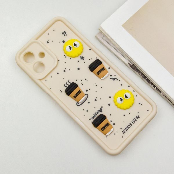 Чехол TPU Toys Case для Samsung Galaxy A06 Sand/Always Happy 777-03865 фото