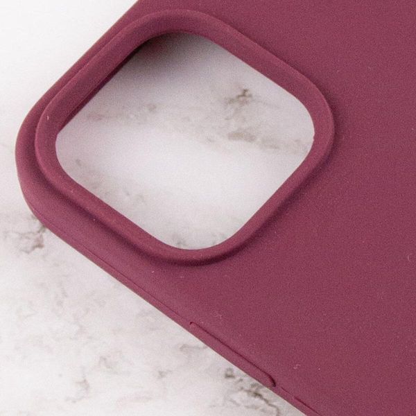 Силиконовый чехол для iPhone 14 Pro Plum 666-00848 фото