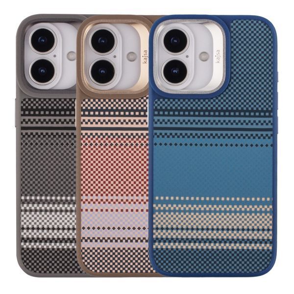 Чохол Kajsa Resort Collection Gradient Stripe with MagSafe для iPhone 17 Grey 2020000507550 фото
