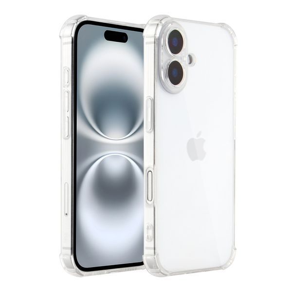Прозорий чохол TPU Virgin Hard для iPhone 16 Plus 555-04170 фото