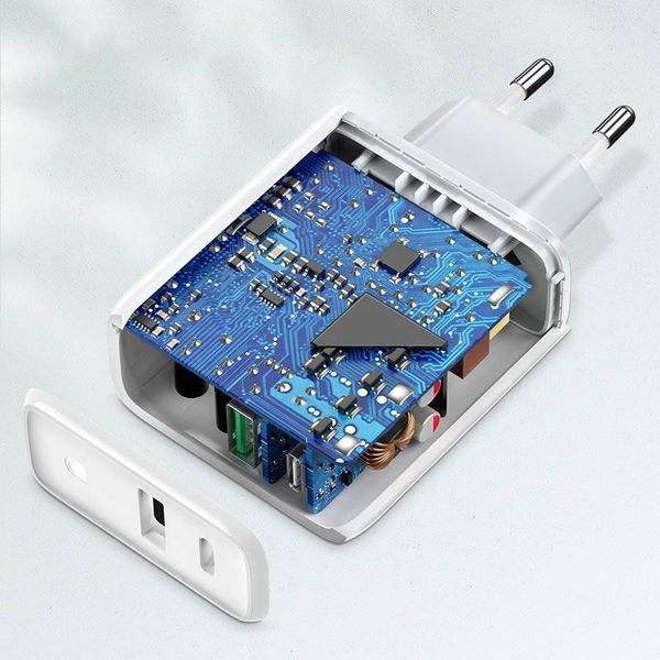 Мережевий зарядний пристрій UGREEN CD170 38W USB-C Wall Charger EU (White) (UGR-60468) UGR-60468 фото