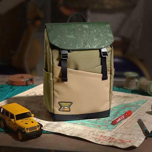 Рюкзак&nbsp;Tomtoc Slash-T64 Flip Laptop Backpack Green 15.6 Inch/18L (T64M1T1GC) 656-00190 фото