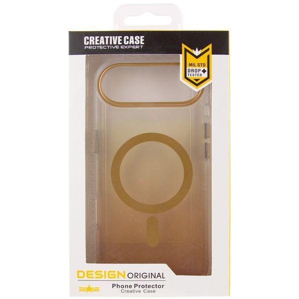 Чехол TPU+PC Phantom with MagSafe для Apple iPhone 17 Air (6.5") Golden 656-08506 фото