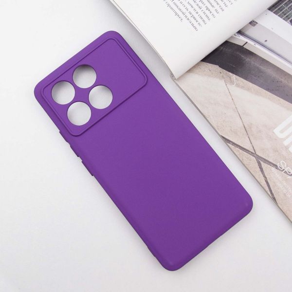 Чохол Silicone Cover Lakshmi Full Camera для Xiaomi Poco X6 / Note 13 Pro 5G Purple 777-07075 фото