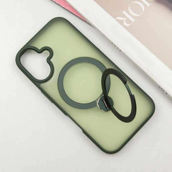 Чехол Ummi Colorful with MagSafe HQ Ring для Apple iPhone 16 (6.1") Green 777-08789 фото