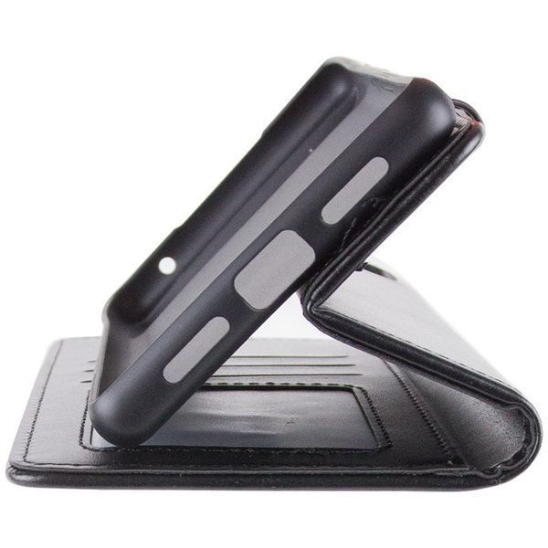 Шкіряний чохол-книжка GETMAN Gallant (PU) для Xiaomi Redmi Note 14 5G Black 777-06185 фото