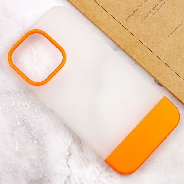 Чехол TPU+PC Bichromatic для Apple iPhone 13 Pro (6.1") Matte / Orange 555-03985 фото