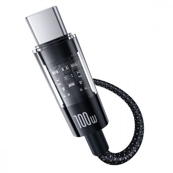 Кабель Baseus Gem Fast-Charging Data Cable Type-C to Type-C 100W 1m Blue P10373000311-00 фото