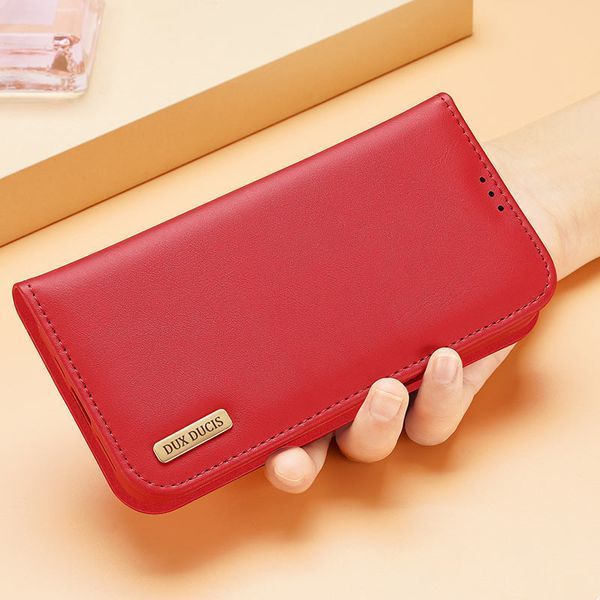 Чехол-книжка Dux Ducis Hivo для iPhone 16 (6.1") Red 555-00588 фото