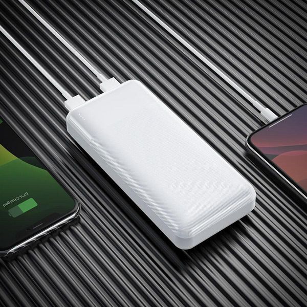 Внешний аккумулятор HOCO J72 Easy travel power bank(10000mAh) White 656-01172 фото