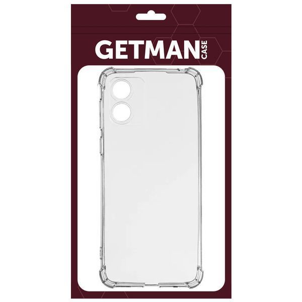 TPU чехол GETMAN Ease усиленные углы Full Camera для Motorola Moto E13 555-02485 фото