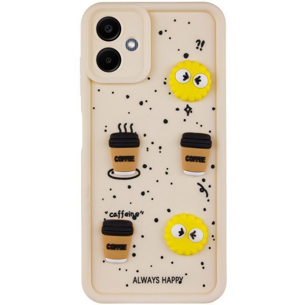 Чехол TPU Toys Case для Samsung Galaxy A06 Sand/Always Happy 777-03865 фото
