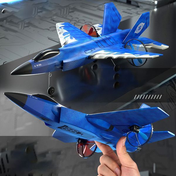 Літак на радіокеруванні SCHE HW39 F35 Fighter Blue 656-03520 фото