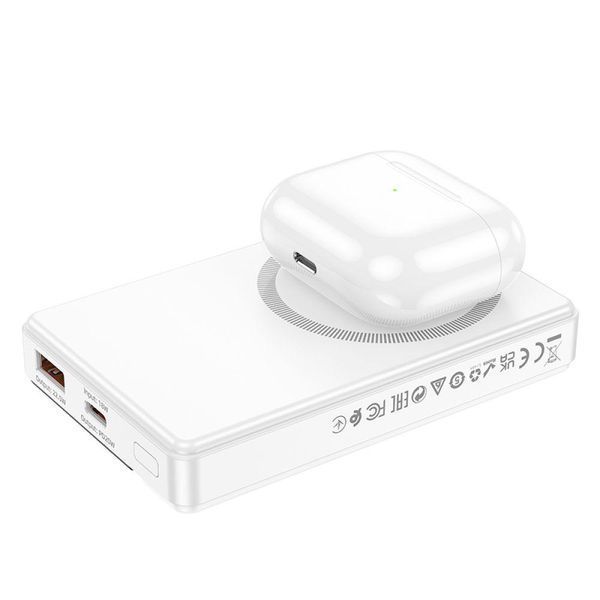 Power Bank Borofone BJ49 Astute 22.5W+PD20W magnetic 10000mAh Чорний 656-01415 фото