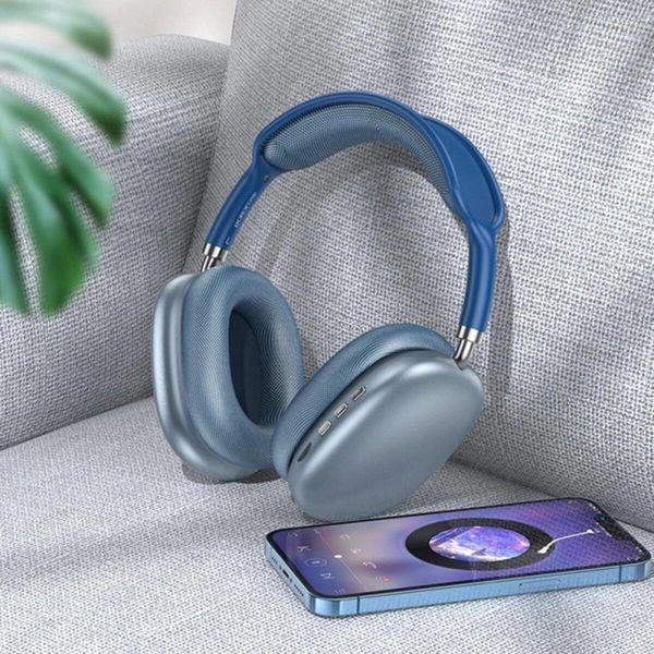 Беспроводные наушники BOROFONE BO22 Elegant BT headphones Blue 656-01580 фото