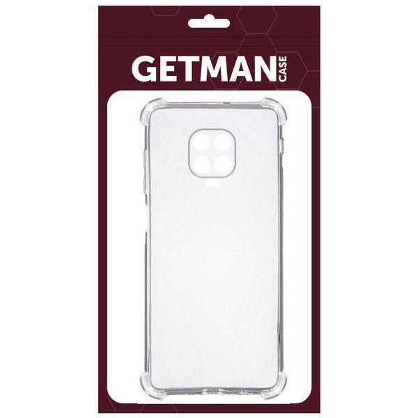 TPU чохол GETMAN Ease посилені кути Full Camera для Xiaomi Redmi Note 9s/Note 9 Pro/9 Pro Max 555-02553 фото
