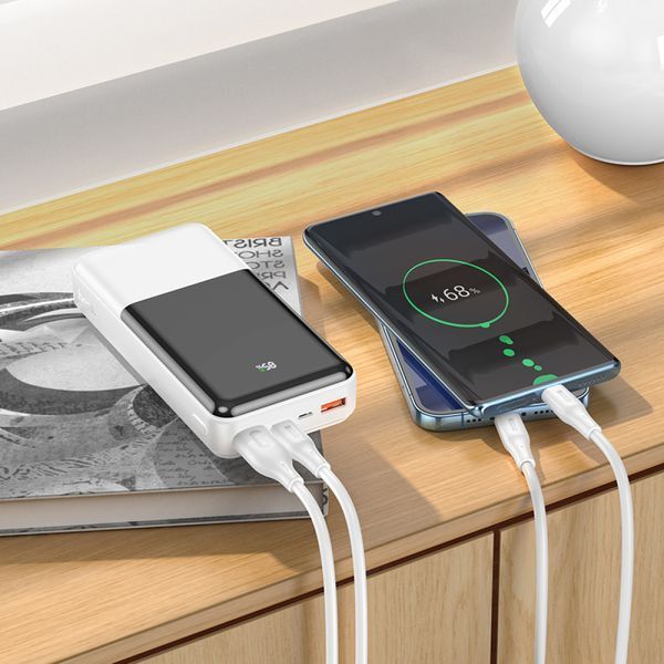 Портативний акумулятор Hoco J108A Universe 20000mAh 22.5W Чорний 216-00091 фото