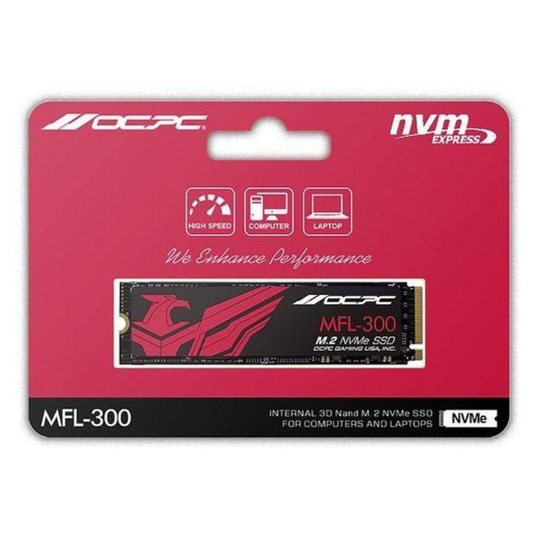 Накопичувач SSD OCPC MFL-300 SSD M.2 NVME PCIE 3.0 1TB SSDM2PCIEF1TB фото
