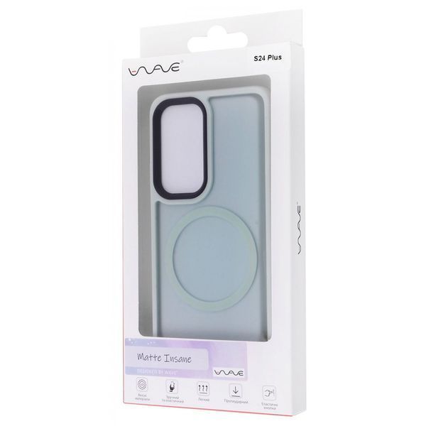 Чохол WAVE Matte Insane Case with Magnetic Ring для Samsung Galaxy S24 Plus/S25 Plus Orange 656-07736 фото