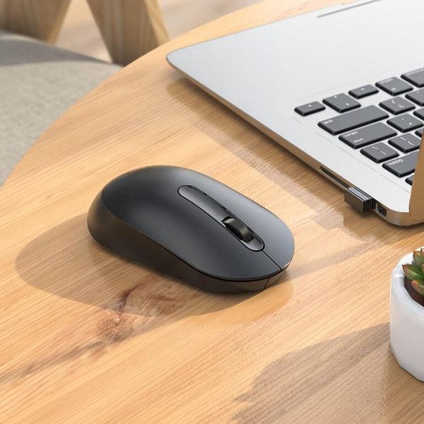 Манипулятор мышь HOCO GM14 Platinum 2.4G business wireless mouse Black 6931474757869 фото