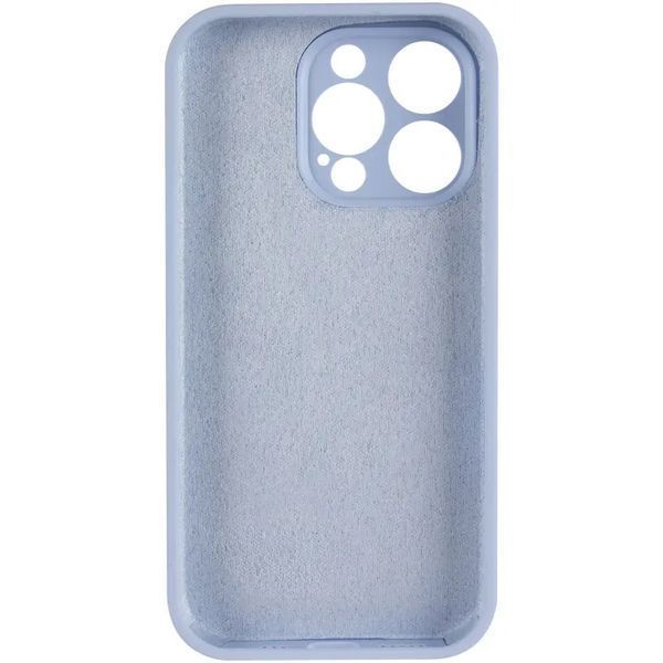 Силіконовий чохол з закритою камерою для iPhone 16 Pro Max Lilac 666-01314 фото