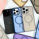 Силіконовий чохол Matte Color Case With Magnetic Thin Circle для iPhone 16 Black 214-03083 фото 3