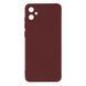 Чохол Silicone Cover Full Camera для Samsung Galaxy A05 (A055) Maroon 777-02703 фото