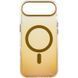 Чехол TPU+PC Phantom with MagSafe для Apple iPhone 17 Air (6.5") Golden 656-08506 фото 2