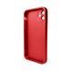 Чохол для смартфона AG Glass Matt Frame Color для iPhone 11 Coke Red 666-00523 фото 2