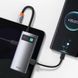 USB-хаб Baseus Metal Gleam Series 4-in-1 Multifunctional Type-C HUB Docking Station Gray（Type-C to HDMI*1+USB3.0*1+USB2.0*1+PD*1） CAHUB-CY0G фото 9