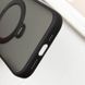 Чехол TPU+PC Metal Buttons with MagSafe Colorful HQ Ring для iPhone 15 Pro Max (6.7") Black 555-00635 фото 8