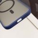TPU+PC чохол Blueo Skin Friendly Frosted with MagSafe для Apple iPhone 15 (6.1") Blue 777-07913 фото 7