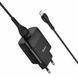 Мережевий зарядний пристрій HOCO C72Q Glorious single port QC3.0 charger set(Micro) 18W Black 656-01357 фото 2