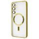 Чохол WAVE Metal Color Case with Magnetic Ring для Samsung Galaxy S24 FE Gold 656-07994 фото 1