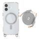 Чохол TPU+PC LanyardCase with MagSafe для iPhone 17 Titanium grey 2020000499961 фото 1