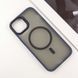 TPU+PC чохол Blueo Skin Friendly Frosted with MagSafe для Apple iPhone 15 (6.1") Blue 777-07913 фото 2