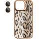 Чехол TPU+PC Wild Leopard with MagSafe and Lens для Apple iPhone 13 / 14 (6.1") Brown 656-08254 фото 2