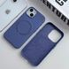 Кожаный чехол New Leather Case With Magsafe для IPhone 13 Black 207-00162 фото 2