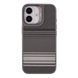 Чохол Kajsa Resort Collection Gradient Stripe with MagSafe для iPhone 17 Grey 2020000507550 фото 1