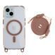 Чохол TPU+PC LanyardCase with MagSafe для iPhone 15 Desert Gold 214-03160 фото 1