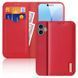 Чехол-книжка Dux Ducis Hivo для iPhone 16 (6.1") Red 555-00588 фото 2