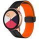 Силиконовый ремешок Classy для Smart Watch 20mm Black / Orange 212-01465 фото 1