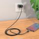 Кабель HOCO X52 USB to Micro 2.4A, 1m, PVC, PVC connectors, magnetic, Black 6931474735539 фото 3
