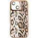 Чехол TPU+PC Wild Leopard with MagSafe and Lens для Apple iPhone 13 / 14 (6.1") Brown 656-08254 фото 1