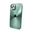 Чехол OG Acrylic Glass Gradient для Apple iPhone 12 Green 777-01715 фото